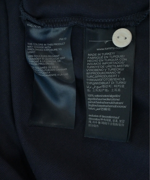 TOMMY HILFIGER（トミーヒルフィガー）ポロシャツ 白 サイズ:M メンズ/2200519630028