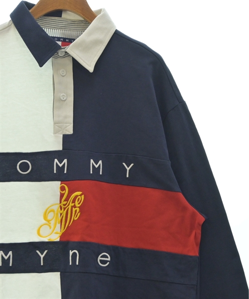 TOMMY HILFIGER（トミーヒルフィガー）ポロシャツ 白 サイズ:M メンズ/2200519630028