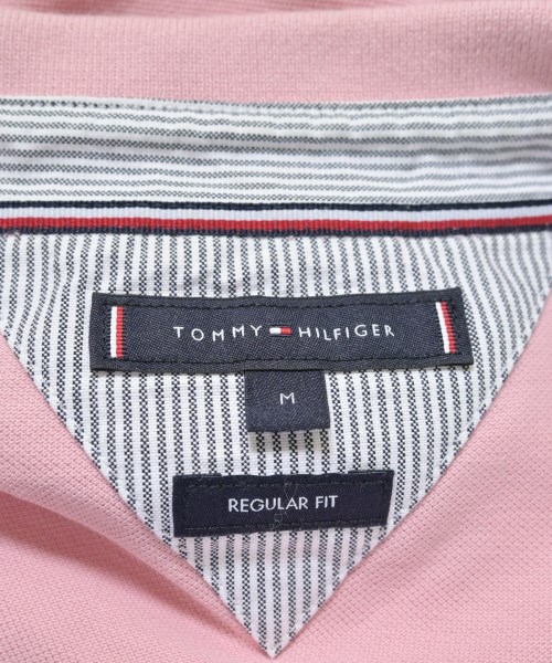 TOMMY HILFIGER（トミーヒルフィガー）ポロシャツ ピンク サイズ:M メンズ/2200627706097