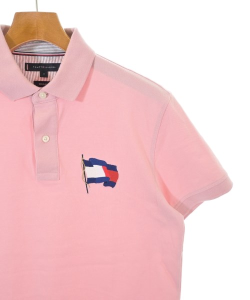 TOMMY HILFIGER（トミーヒルフィガー）ポロシャツ ピンク サイズ:M メンズ/2200627706097