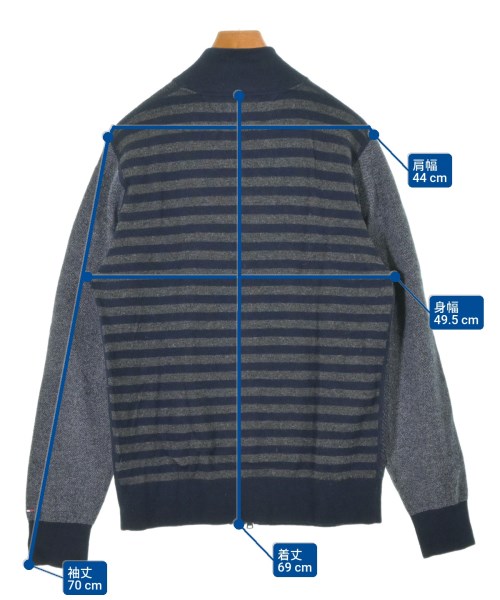 TOMMY HILFIGER（トミーヒルフィガー）ニット・セーター 紺 サイズ:XL メンズ/2200630977019