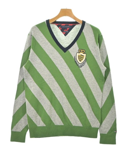 TOMMY HILFIGER(トミーヒルフィガー)ニット・セーター グレー サイズ:L/2200644350013