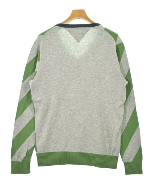 TOMMY HILFIGER（トミーヒルフィガー）ニット・セーター グレー サイズ:L メンズ/2200644350013