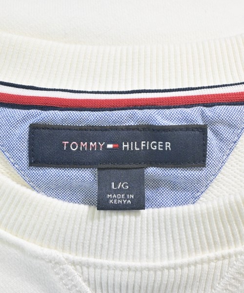 TOMMY HILFIGER（トミーヒルフィガー）スウェット 白 サイズ:L メンズ/2200613002028