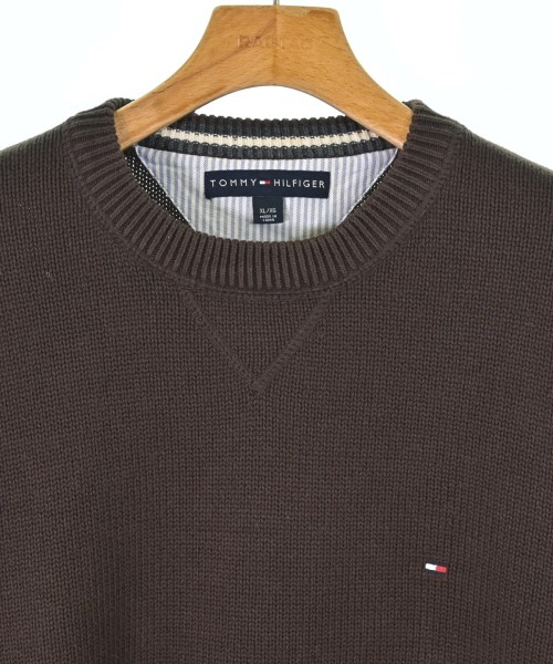 TOMMY HILFIGER（トミーヒルフィガー）ニット・セーター 茶 サイズ:XL メンズ/2200615352541