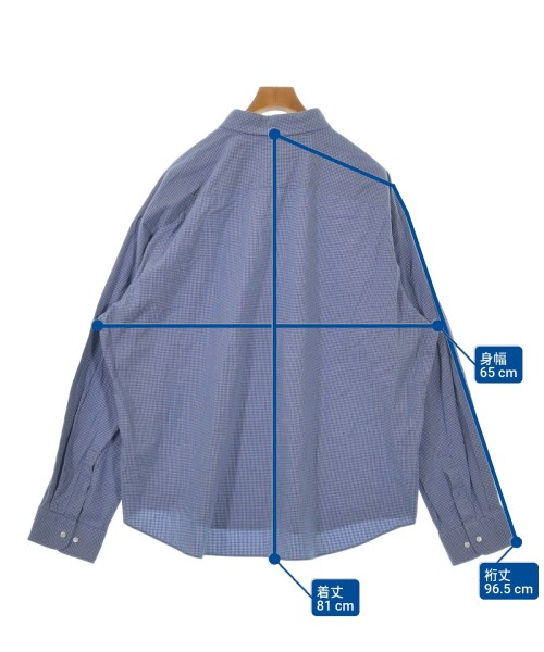 TOMMY HILFIGER（トミーヒルフィガー）カジュアルシャツ 青 サイズ:4XL メンズ/2200627490026