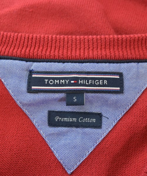 TOMMY HILFIGER（トミーヒルフィガー）ニット・セーター 赤 サイズ:S メンズ/2200625900053