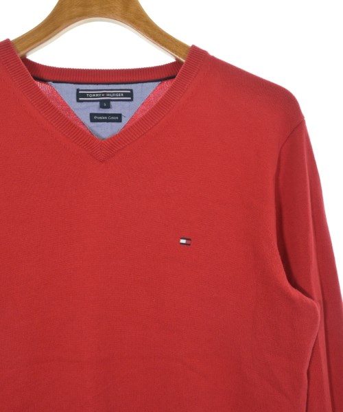 TOMMY HILFIGER（トミーヒルフィガー）ニット・セーター 赤 サイズ:S メンズ/2200625900053