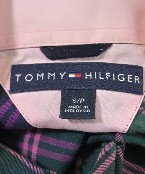 TOMMY HILFIGER（トミーヒルフィガー）カジュアルシャツ 緑 サイズ:S メンズ/2200631882060