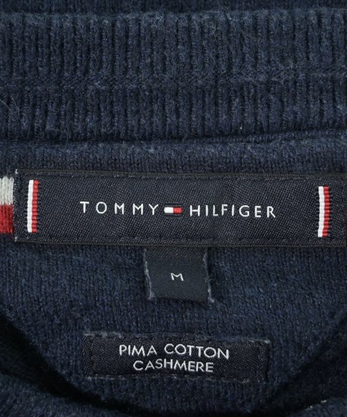 TOMMY HILFIGER（トミーヒルフィガー）ニット・セーター 紺 サイズ:M メンズ/2200633709020