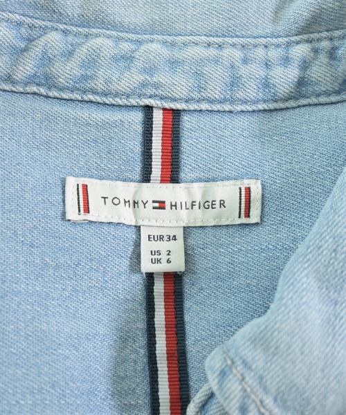 TOMMY HILFIGER（トミーヒルフィガー）ワンピース 青 サイズ:34(XS位) レディース/2200607957105