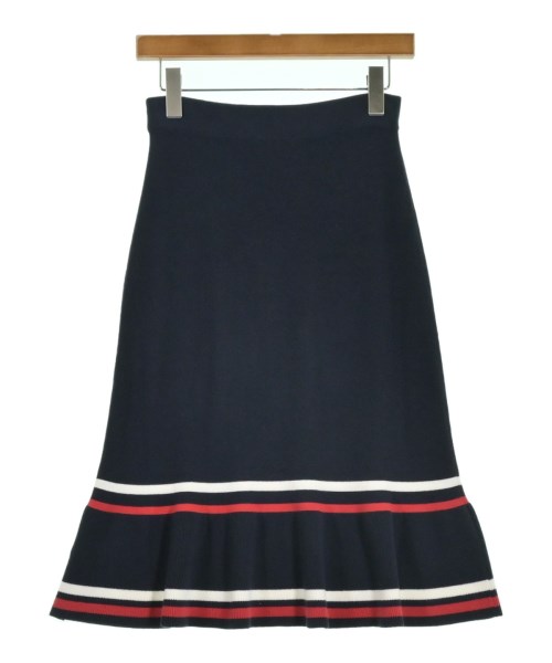 TOMMY HILFIGER（トミーヒルフィガー）ひざ丈スカート 紺 サイズ:S レディース/2200613690010