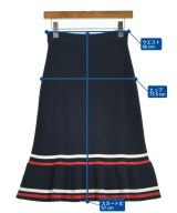 TOMMY HILFIGER（トミーヒルフィガー）ひざ丈スカート 紺 サイズ:S レディース/2200613690010