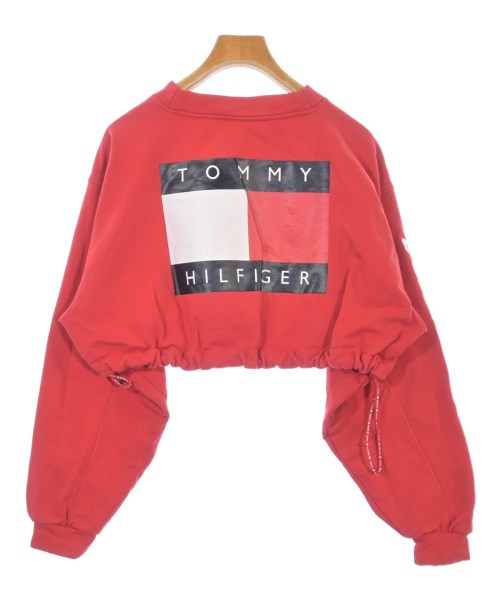 TOMMY HILFIGER（トミーヒルフィガー）スウェット 赤 サイズ:XS レディース/2200619001032