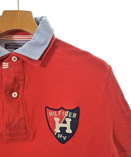 TOMMY HILFIGER（トミーヒルフィガー）ポロシャツ 赤 サイズ:M メンズ/2200605542037