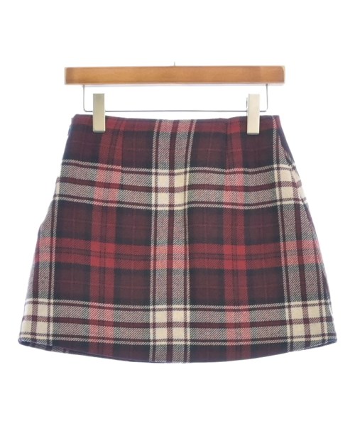 TOMMY HILFIGER（トミーヒルフィガー）ミニスカート 赤 サイズ:34(XS位) レディース/2200604790392