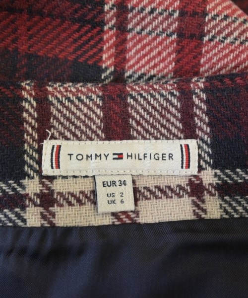 TOMMY HILFIGER（トミーヒルフィガー）ミニスカート 赤 サイズ:34(XS位) レディース/2200604790392