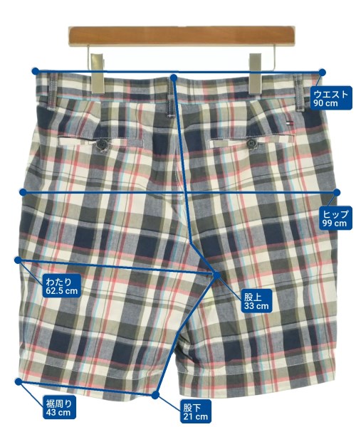 TOMMY HILFIGER（トミーヒルフィガー）ショートパンツ 白 サイズ:36(M位) メンズ/2200572750022
