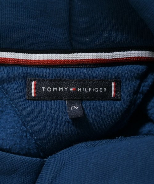 TOMMY HILFIGER（トミーヒルフィガー）パーカー 青 サイズ:176(M位) メンズ/2200672521225