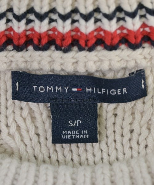 TOMMY HILFIGER（トミーヒルフィガー）ニット・セーター 白 サイズ:S レディース/2200673185037