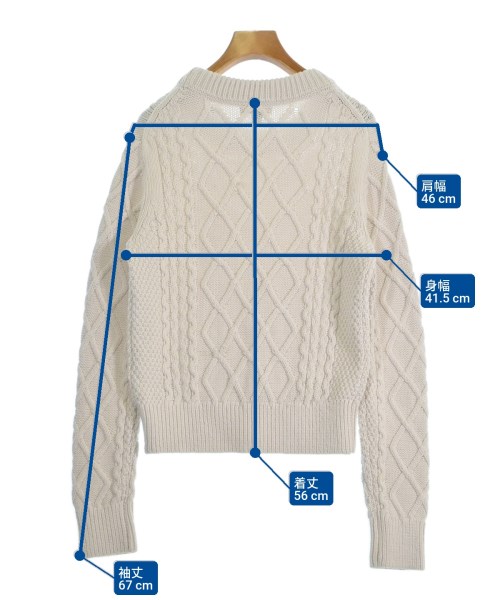 TOMMY HILFIGER（トミーヒルフィガー）ニット・セーター 白 サイズ:S レディース/2200673185037