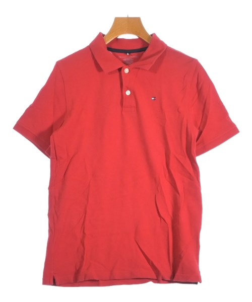 TOMMY HILFIGER(トミーヒルフィガー)ポロシャツ 赤 サイズ:XL/2200673855169