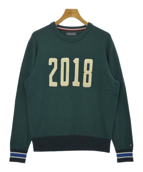 TOMMY HILFIGER(トミーヒルフィガー)ニット・セーター 緑 サイズ:L/2200673870025