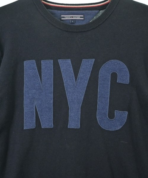 TOMMY HILFIGER（トミーヒルフィガー）ニット・セーター 紺 サイズ:L メンズ/2200673870032
