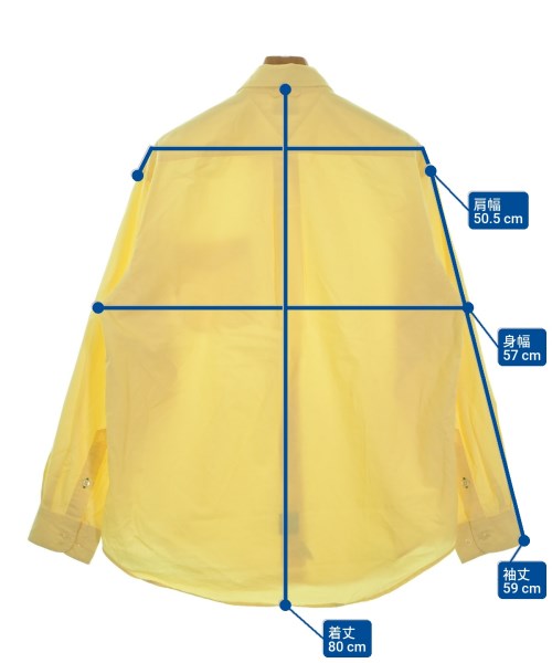 TOMMY HILFIGER（トミーヒルフィガー）カジュアルシャツ 黄 サイズ:L メンズ/2200675439039