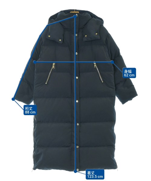 TOMMY HILFIGER（トミーヒルフィガー）ダウンコート 紺 サイズ:XXS レディース/2200675684019