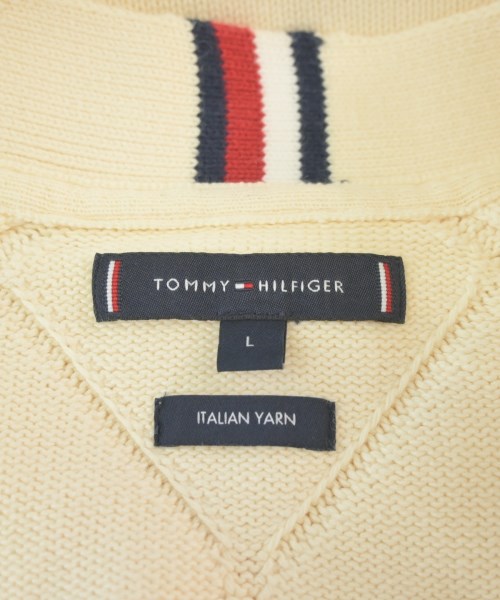 TOMMY HILFIGER（トミーヒルフィガー）カーディガン 黄 サイズ:L メンズ/2200676050011