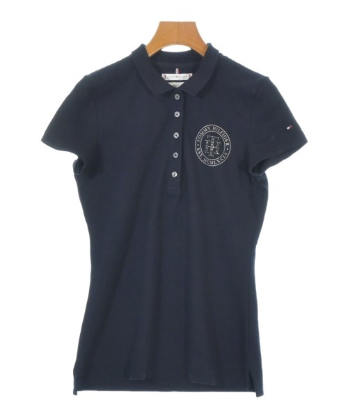 TOMMY HILFIGER(トミーヒルフィガー)ポロシャツ 紺 サイズ:XS/2200676538014