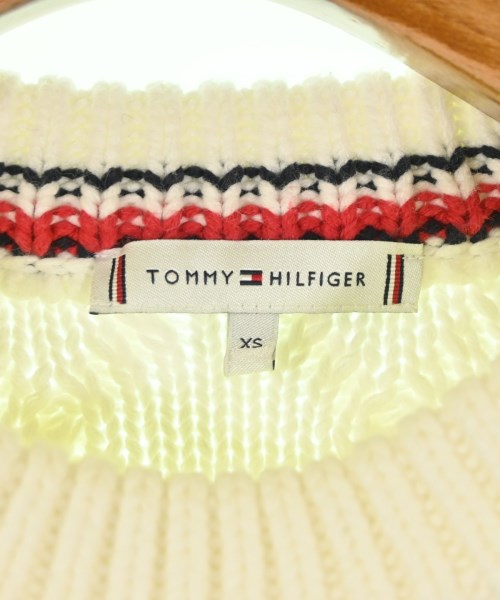 TOMMY HILFIGER（トミーヒルフィガー）ニット・セーター 白 サイズ:XS レディース/2200678052020