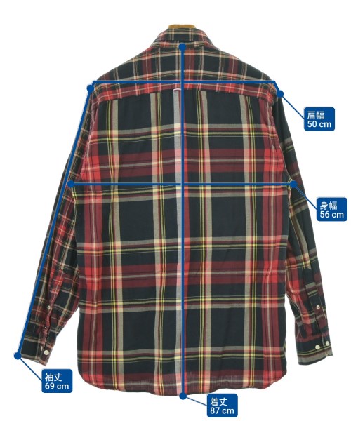 TOMMY HILFIGER（トミーヒルフィガー）カジュアルシャツ 赤 サイズ:M メンズ/2200674055148