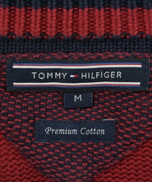 TOMMY HILFIGER（トミーヒルフィガー）ニット・セーター 赤 サイズ:M メンズ/2200681917026