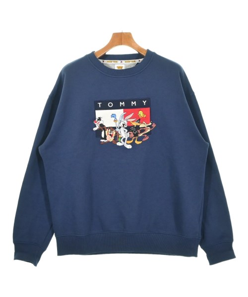 TOMMY HILFIGER(トミーヒルフィガー)スウェット 紺 サイズ:L/2200694484010