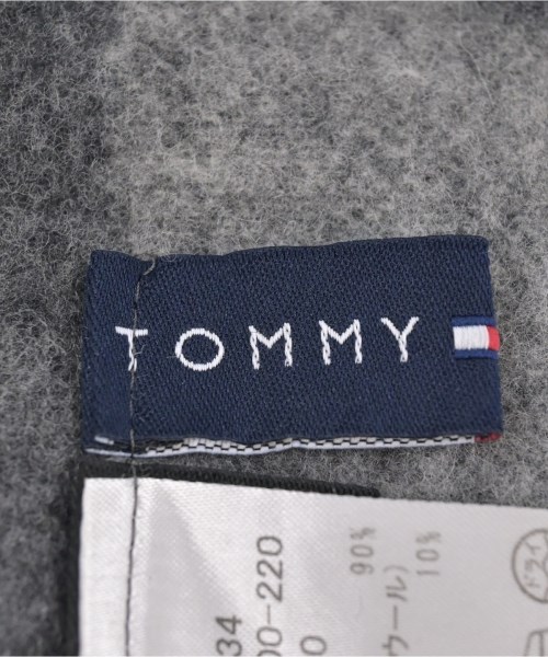 TOMMY HILFIGER（トミーヒルフィガー）マフラー グレー サイズ:- メンズ/2200696857249