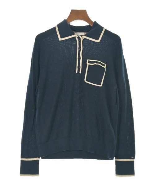 TOMMY HILFIGER(トミーヒルフィガー)ニット・セーター 紺 サイズ:XS/2200699899031