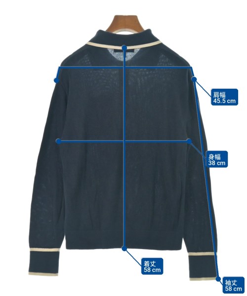 TOMMY HILFIGER（トミーヒルフィガー）ニット・セーター 紺 サイズ:XS レディース/2200699899031
