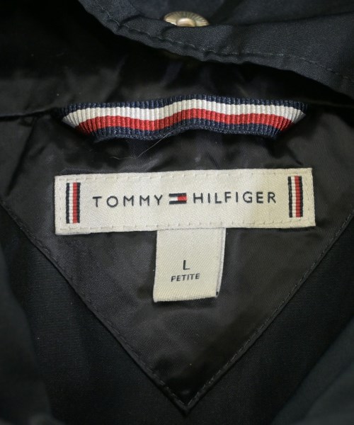 TOMMY HILFIGER（トミーヒルフィガー）ダウンコート 黒 サイズ:L レディース/2200648156017
