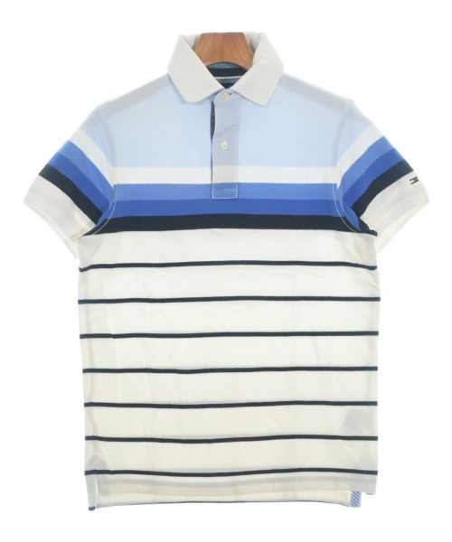TOMMY HILFIGER(トミーヒルフィガー)ポロシャツ 白 サイズ:S/2200650122062