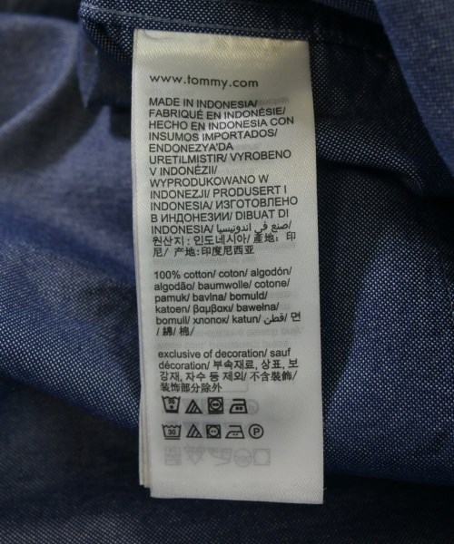 TOMMY HILFIGER（トミーヒルフィガー）カジュアルシャツ 青 サイズ:M メンズ/2200637632089