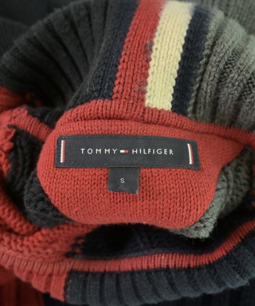 TOMMY HILFIGER（トミーヒルフィガー）ニット・セーター 赤 サイズ:S メンズ/2200711040021