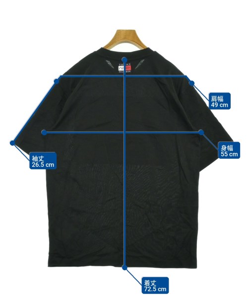 TOMMY HILFIGER（トミーヒルフィガー）Tシャツ・カットソー 黒 サイズ:S メンズ/2200714526058