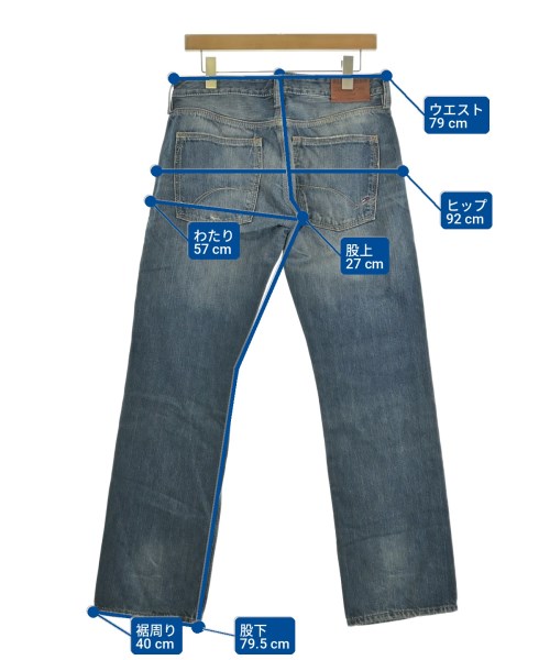 TOMMY HILFIGER（トミーヒルフィガー）デニムパンツ 青 サイズ:30(M位) メンズ/2200712356138