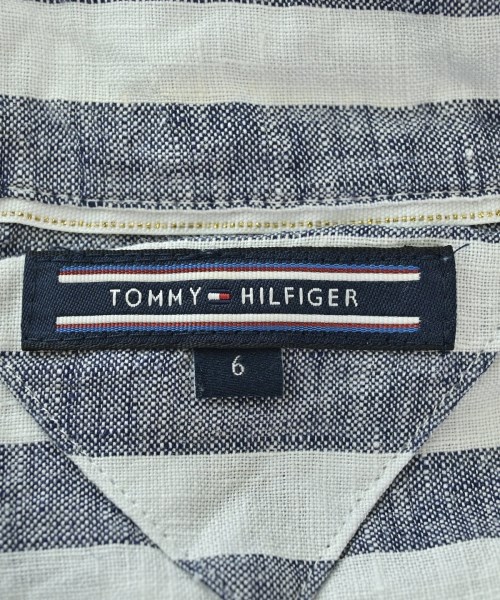 TOMMY HILFIGER（トミーヒルフィガー）カジュアルシャツ 紺 サイズ:6(M位) レディース/2200716109037