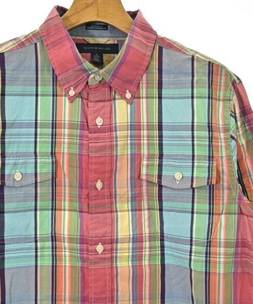 TOMMY HILFIGER（トミーヒルフィガー）カジュアルシャツ ピンク サイズ:XL メンズ/2200710638069