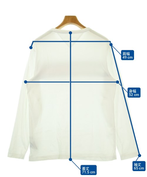 TOMMY HILFIGER（トミーヒルフィガー）Tシャツ・カットソー 白 サイズ:M メンズ/2200714070193