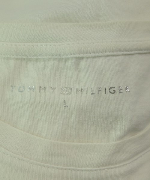 TOMMY HILFIGER（トミーヒルフィガー）Tシャツ・カットソー 白 サイズ:L レディース/2200715228265