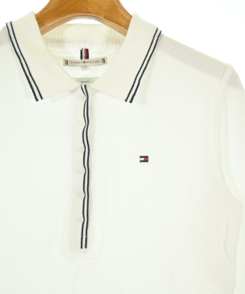 TOMMY HILFIGER（トミーヒルフィガー）ポロシャツ 白 サイズ:S レディース/2200715037058